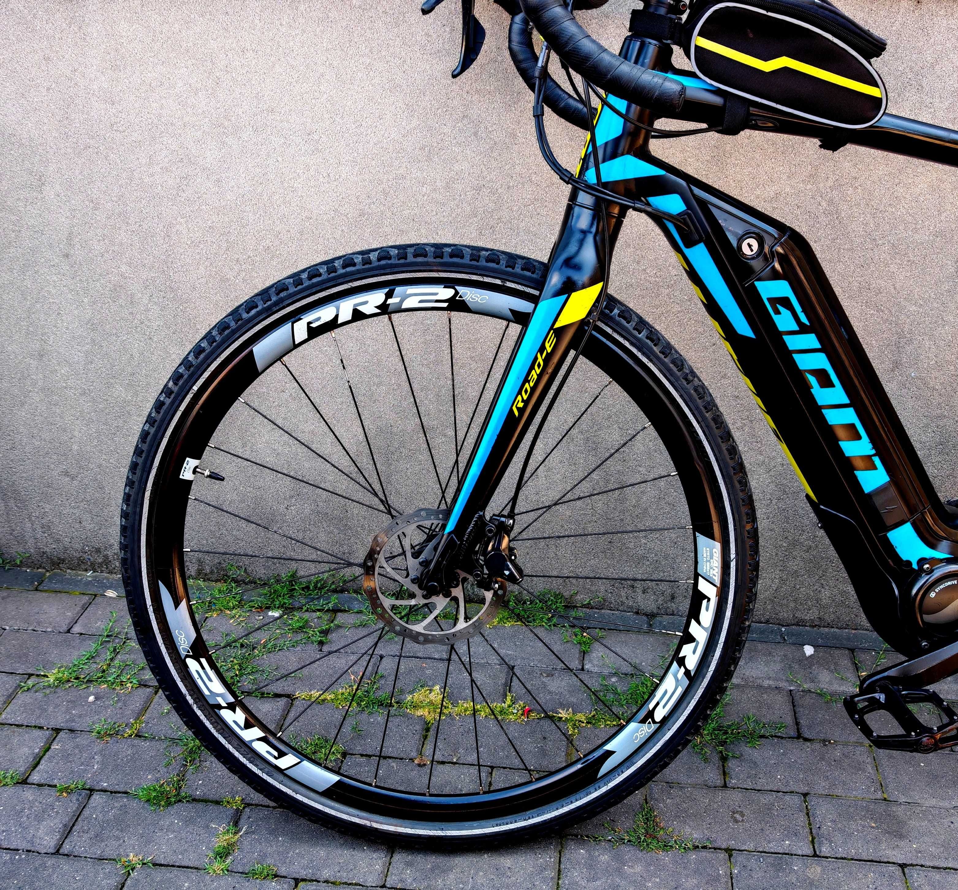 Rower Elektryczny Giant Road-E+ Silnik Yamaha Shimano Ultegra Książka!