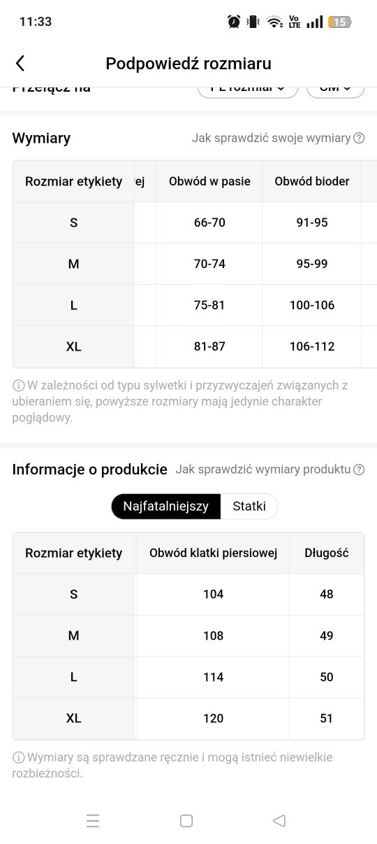 Nowy czarny komplet damski XL bluzka szorty wygodny modny