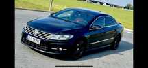 Volkswagen CC VW CC R-LINE 2013r FULL WERSJA czerwona skóra