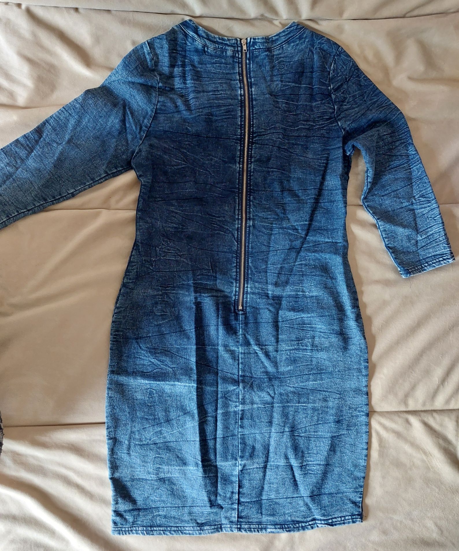 Vestido em ganga tamanho 40