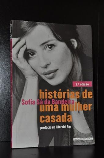 Histórias de uma mulher casada Sofia Sá da Bandeira autograf p/autora