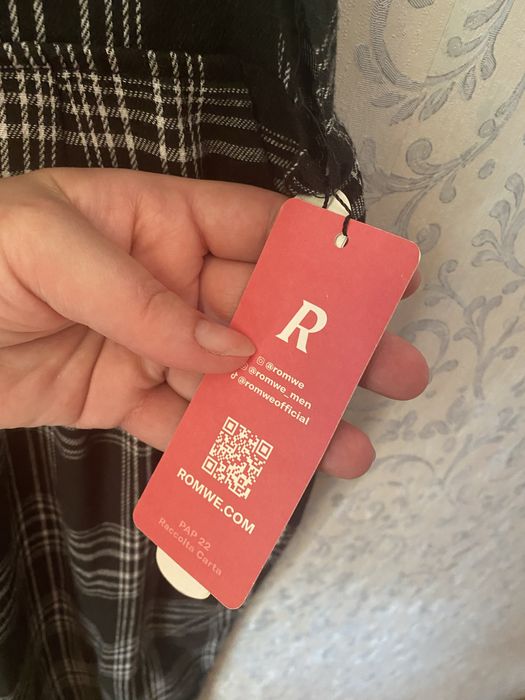 Комбинезон в клетку Турция бирки на месте