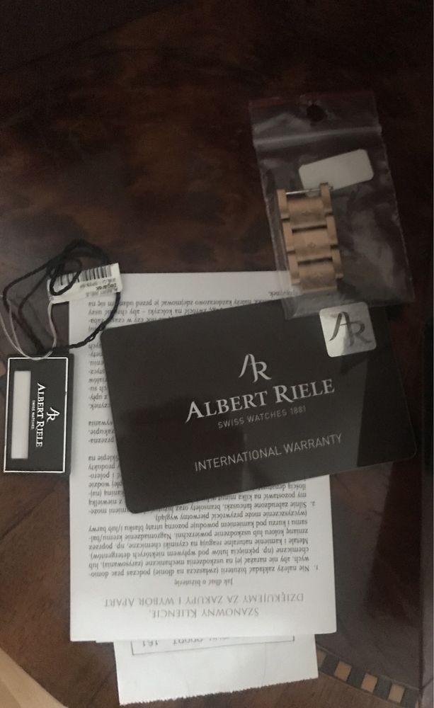 Zegarek damski Apart Albert Riele Gala złoty Stal nierdzewna