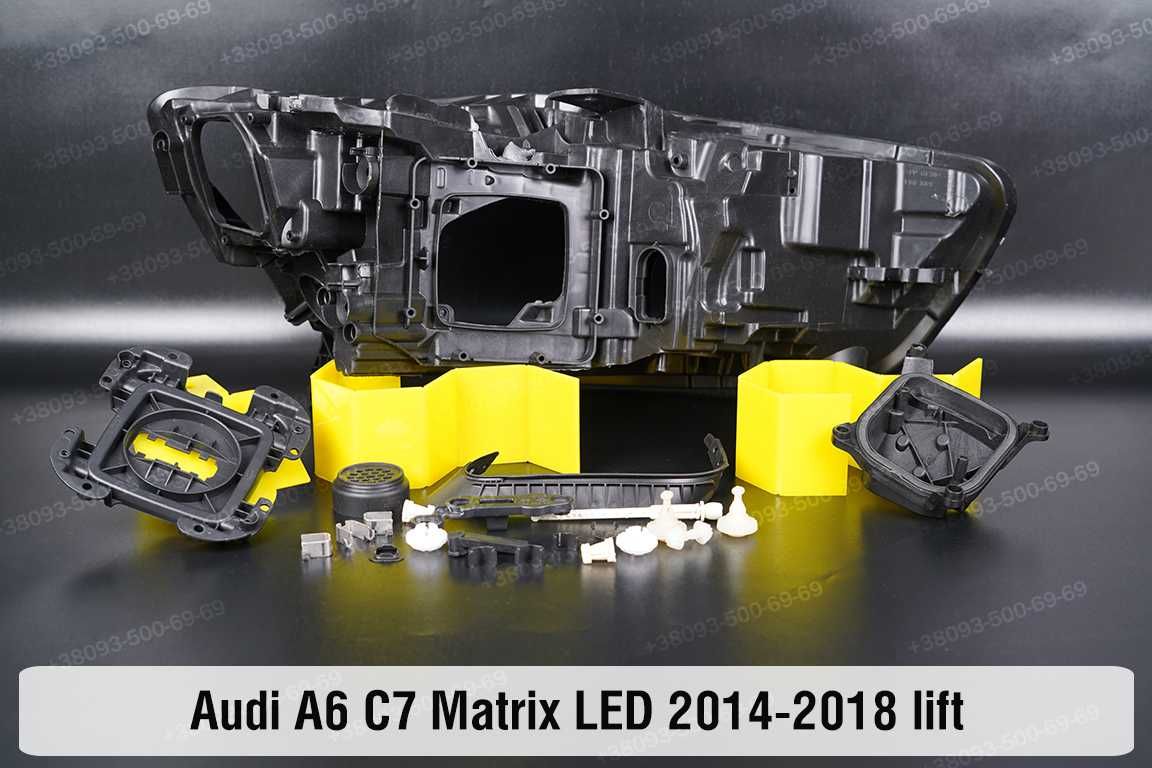 Скло Корпус фар 10-14 Audi A6C7 световод кришка ксенон Led matrix А6С7