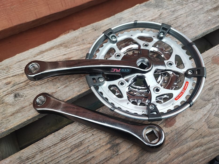 Korba rowerowa Shimano STX RC MC33 170mm Retro MTB