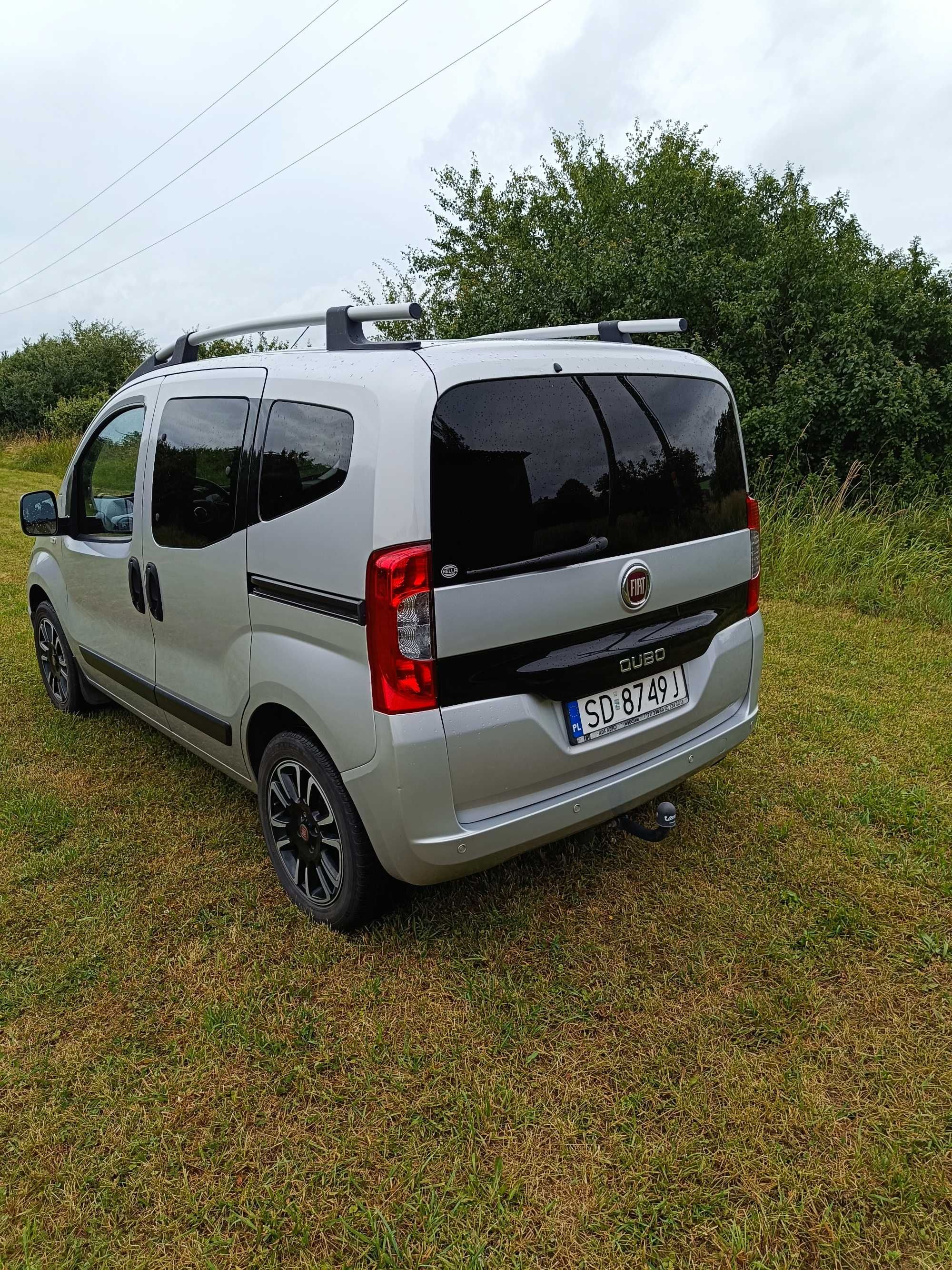 Fiat Qubo 1.4 LPG, Webasto, 65 tys. rejestracja 2017, bezwypadkowy