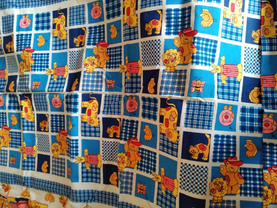 Дитячий полуторний підодіяльник постільна білизна