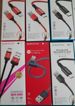 Kabel USB - Typ C, USB - Micro USB, USB - Lightning