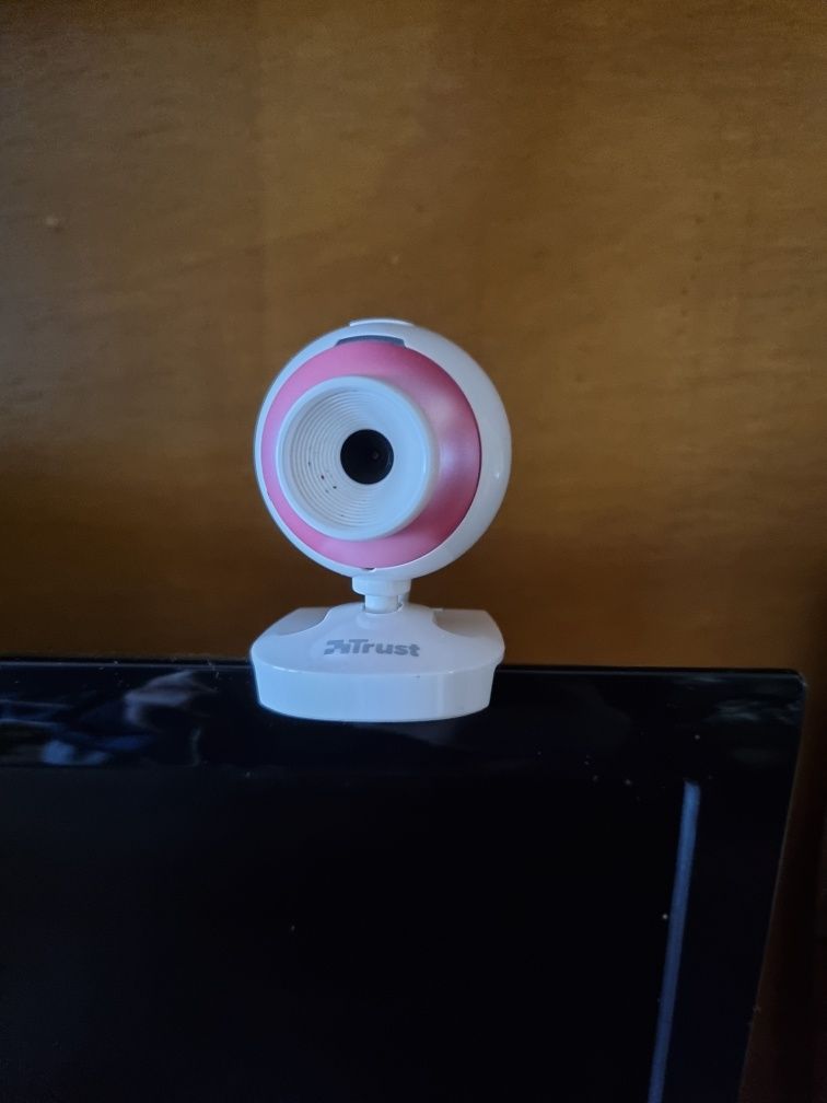 Webcam Trust com micro interior