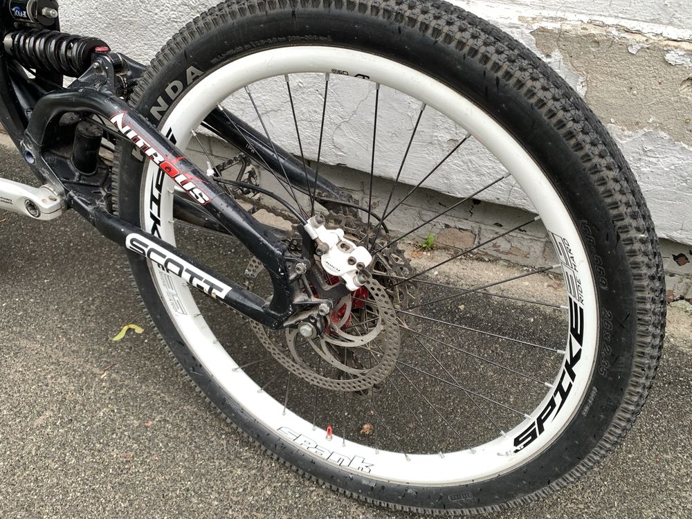 Двухподвес велосипед mtb Scott Nitrous