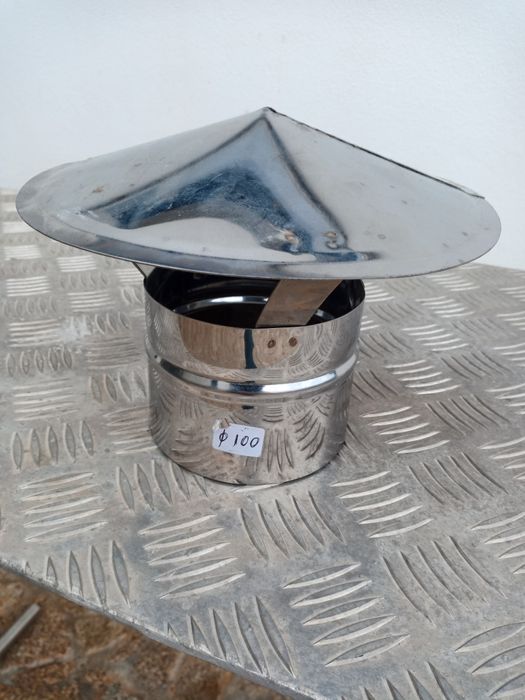 Chapéu em inox..