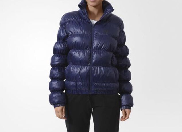 Утеплённая куртка-бомбер женская  Adidas Essentials Midnight Indigo