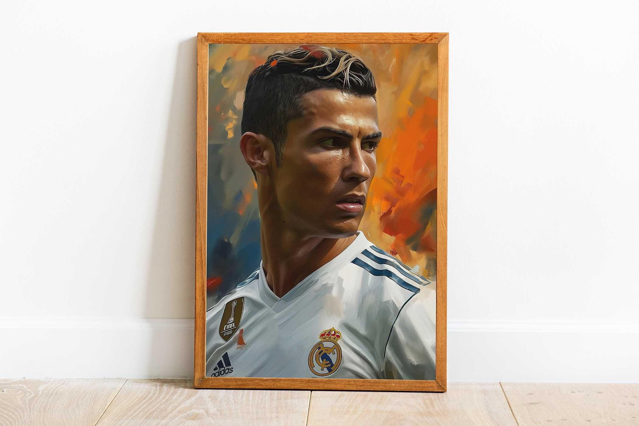 Cristiano Ronaldo Real Madryt plakat A3