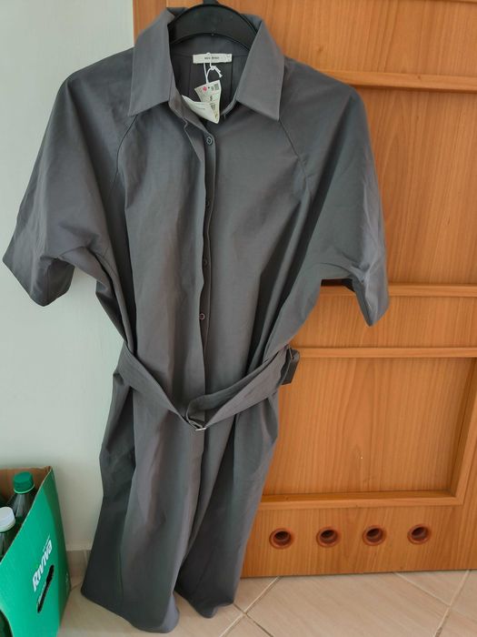 Zestaw Nowa sukienka z paskiem + Nowa czapka z daszkiem