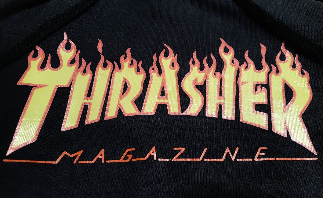 Bluza Thrasher Magazine Czarna z kapturem S