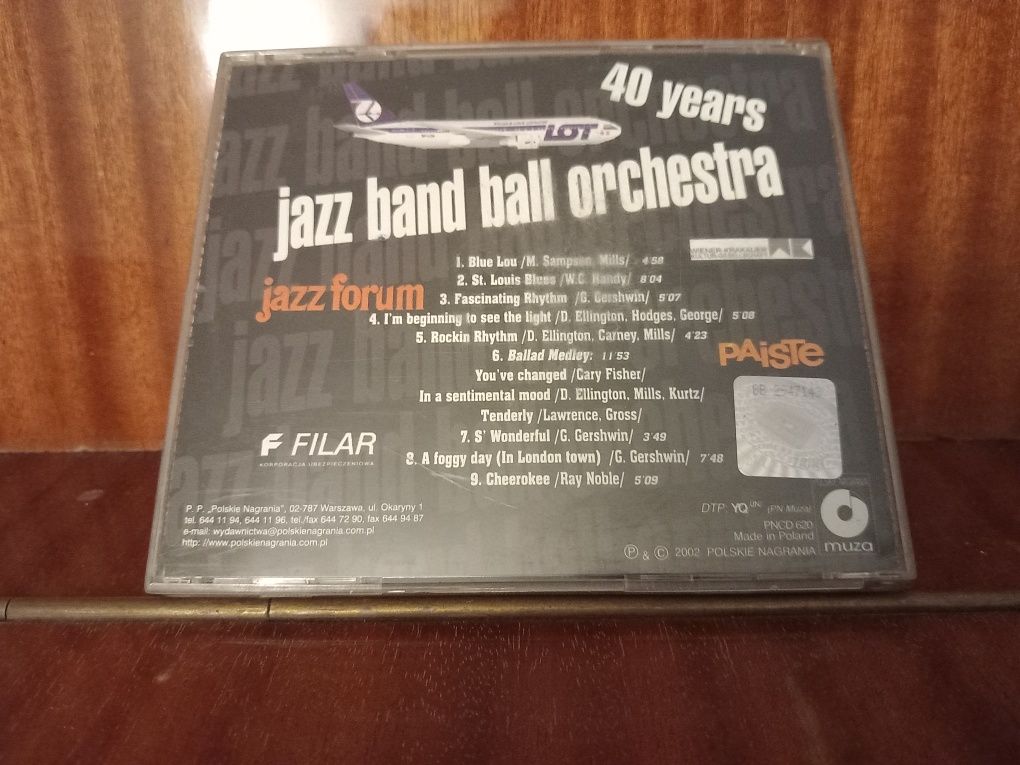Płyta CD Jazz band Ball Orchestra Blue Lou 40 years