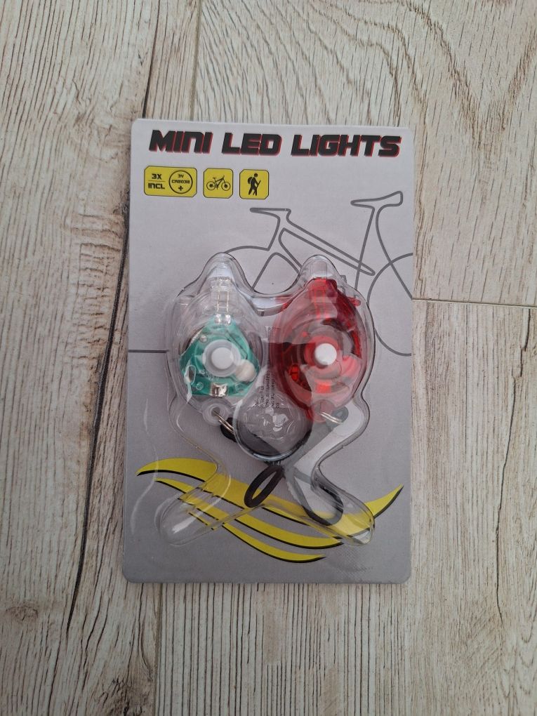 Zestaw mini lampek Led do rowera