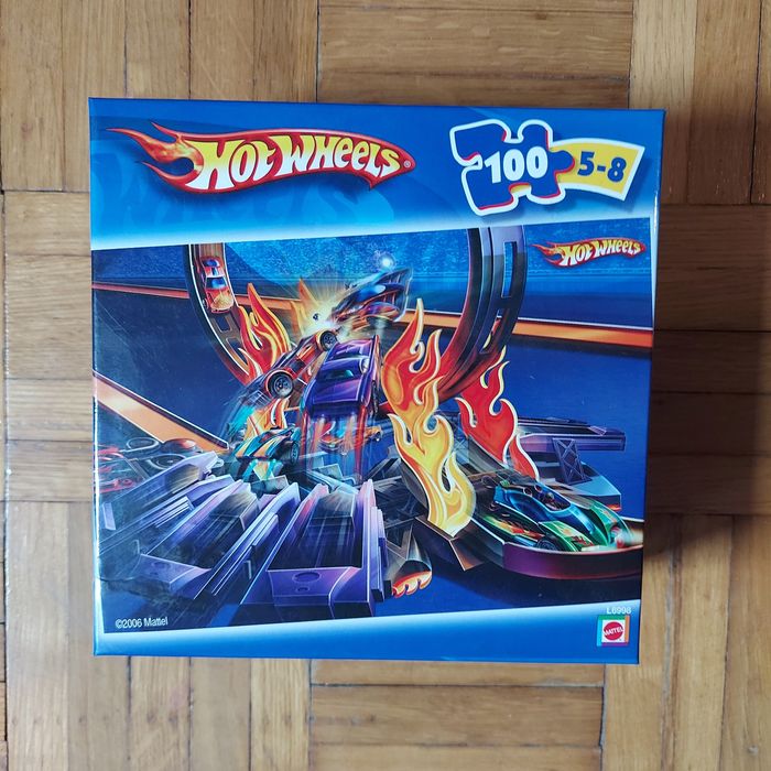 Puzzle Hot Wheels 100 el.