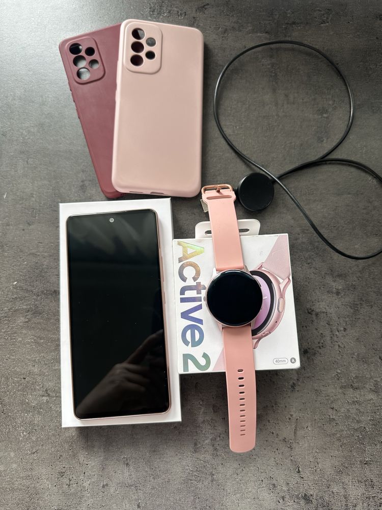 Samsung A53  8/256 + galaxy watch2
