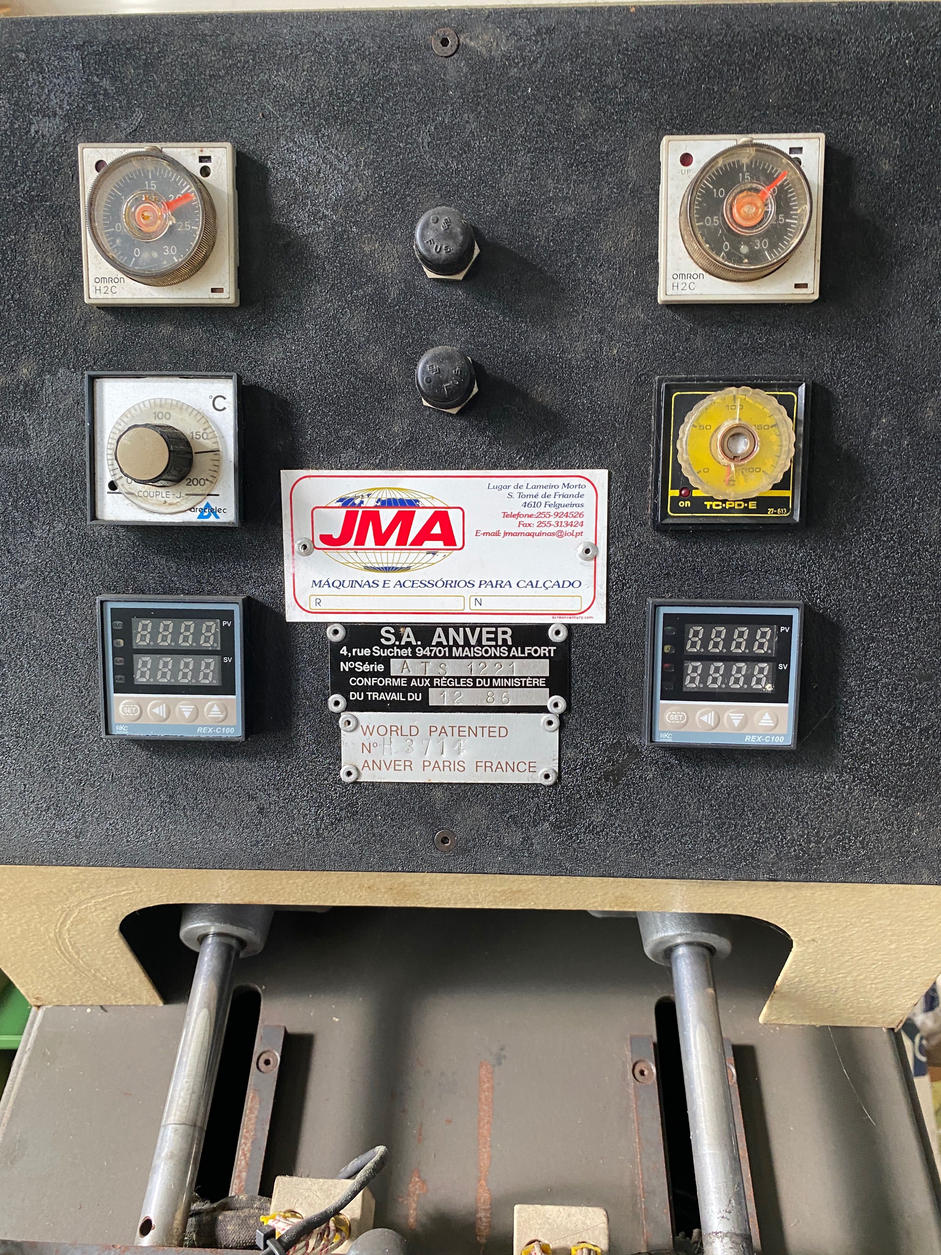 Maquina conformar Calcanheiras para Calçado
