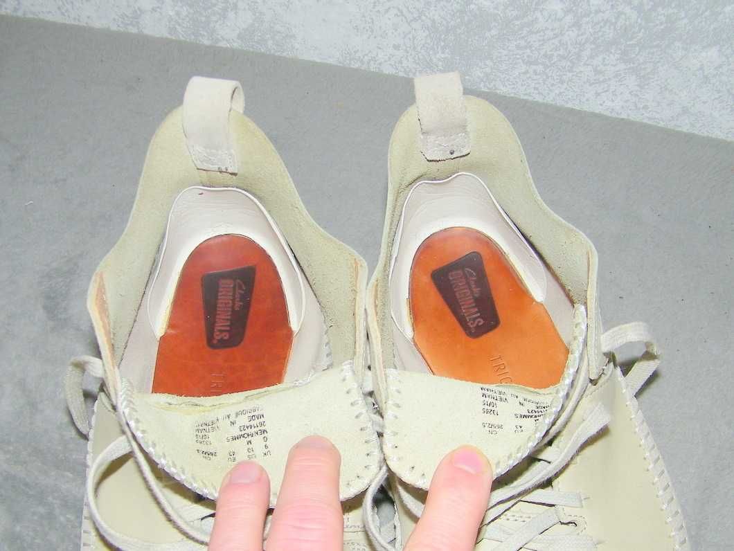 CLARKS Trigenic Flex - Buty Skóra WIOSNA - rozm 43 - FANTASTYCZNE !!!