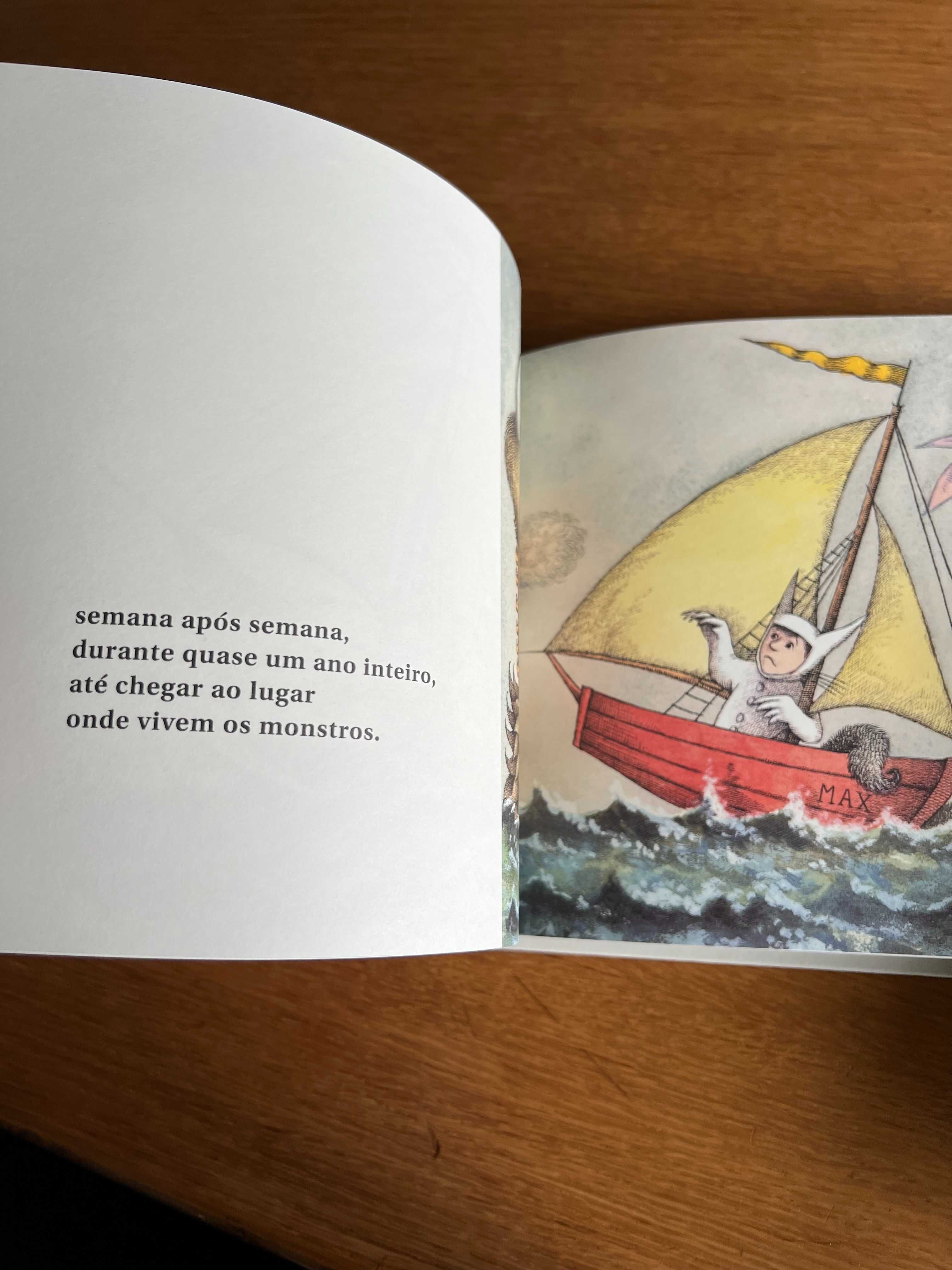 ONDE VIVEM OS MONSTROS     texto e ilustrações de Maurice Sendak