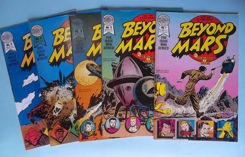 BEYOND MARS # 1-5 (completo), FC Clássica de Lee Elias & J. Williamson