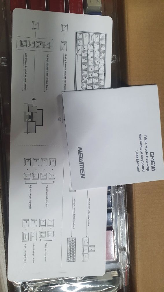 Механічна ігрова клавіатура newsmen gm610