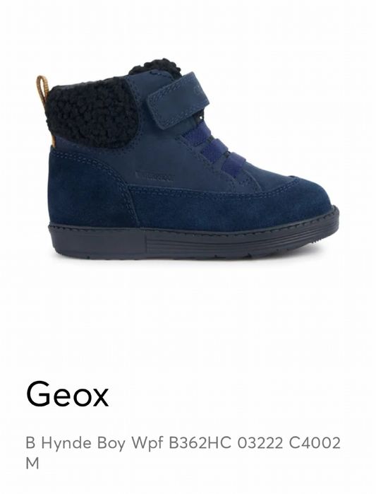 Buciki zimowe Geox rozmiar 22 granatowe