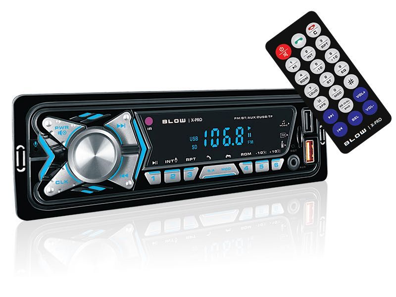 Radio Samochodowe z USB MP3 Bluetooth AUX Blow X-PRO
