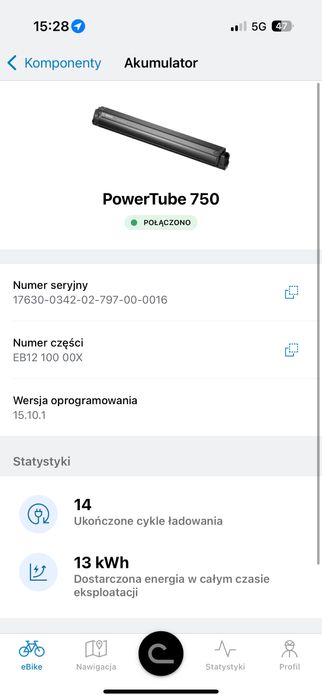 Rower elektryczny stereo hybrid 140S Cube