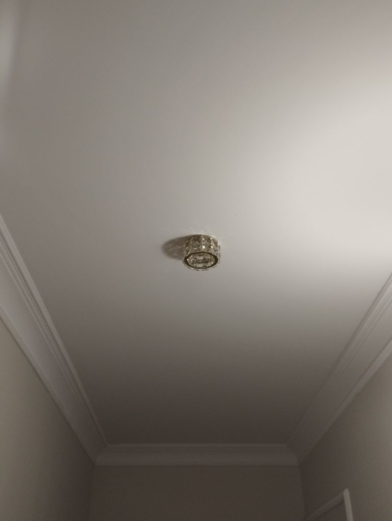 Lampa sufitowa złota