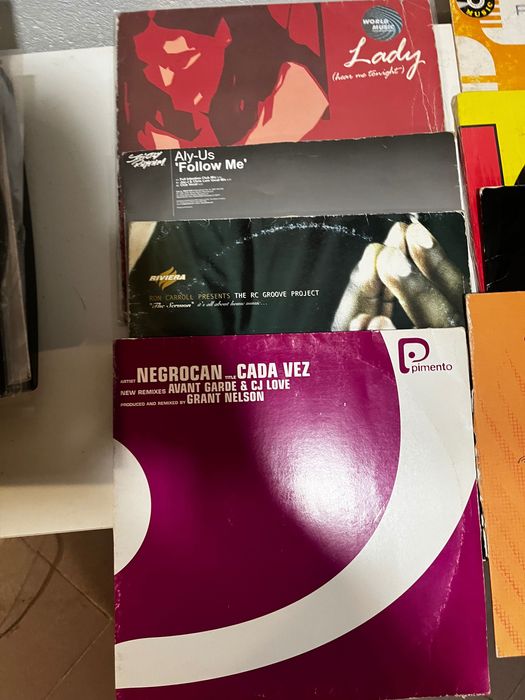 Mala discos clássicos vinil