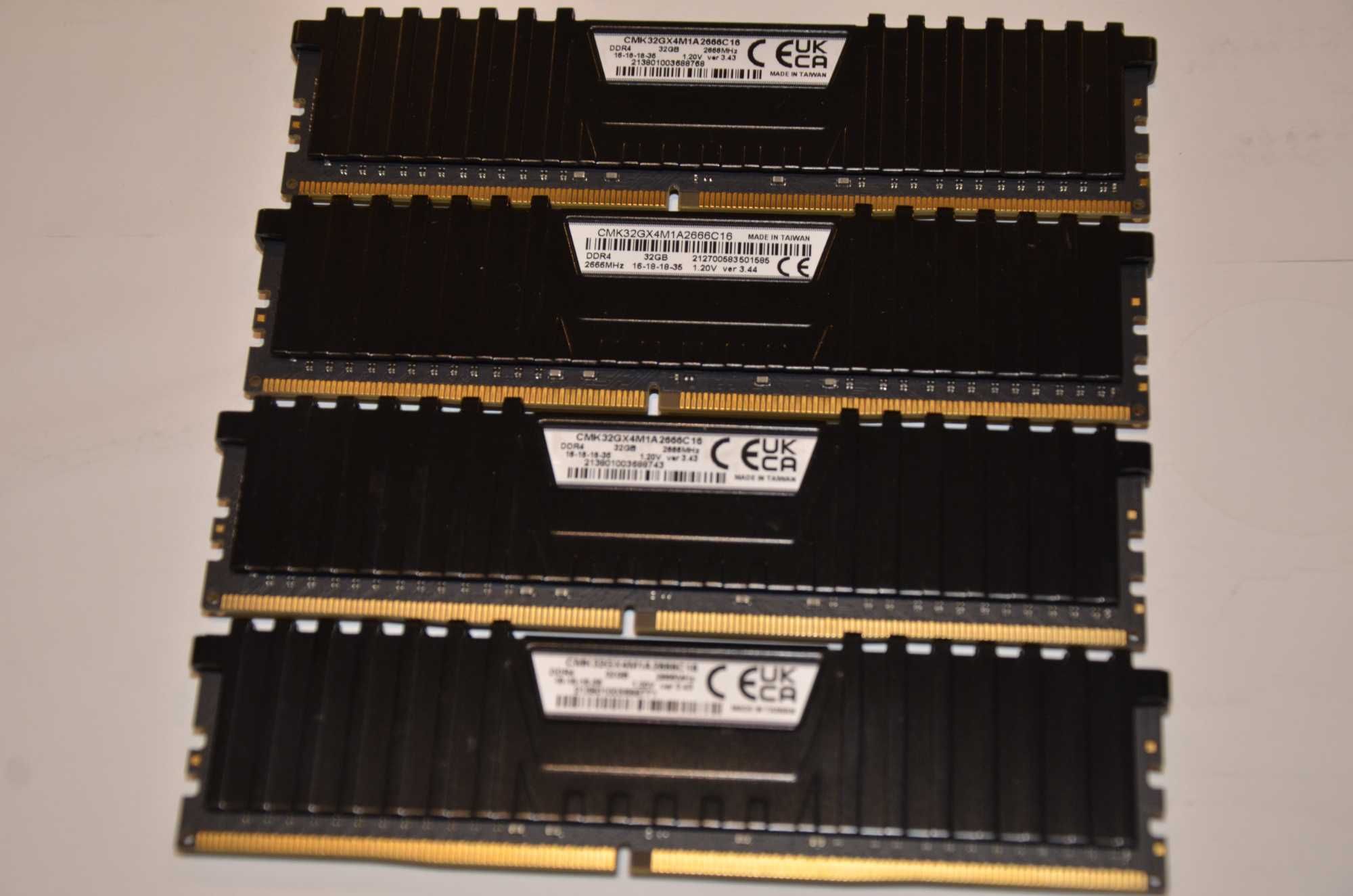 Pamięci DDR4 1x 32Gb , 64Gb , 128Gb Corsair Vengeance