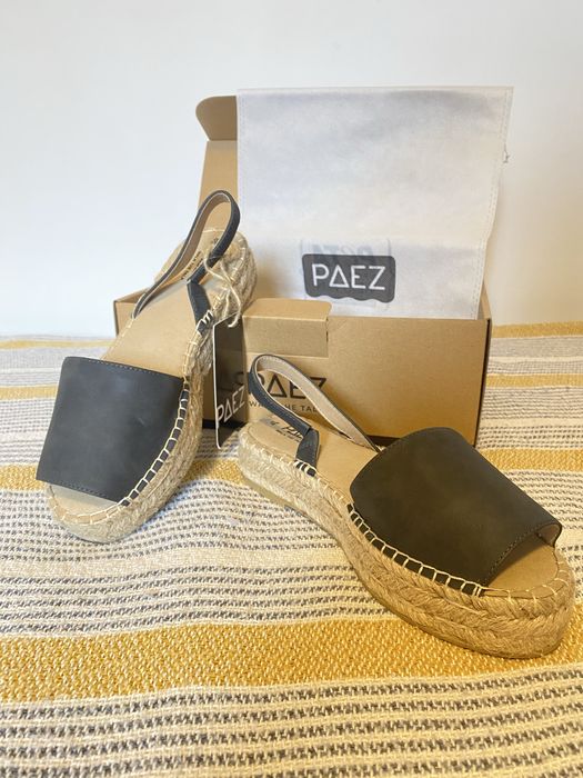 PAEZ Heal Sandal Black 37 (EUR)
