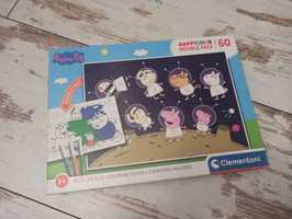 Clementoni _ puzzle 60 el._ Świnka Peppa_ 5+