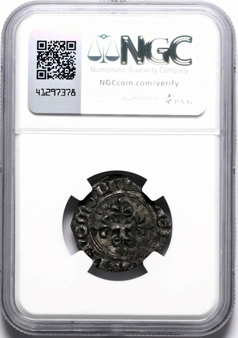 Karol VI Habsburg - moneta GROS - grading NGC