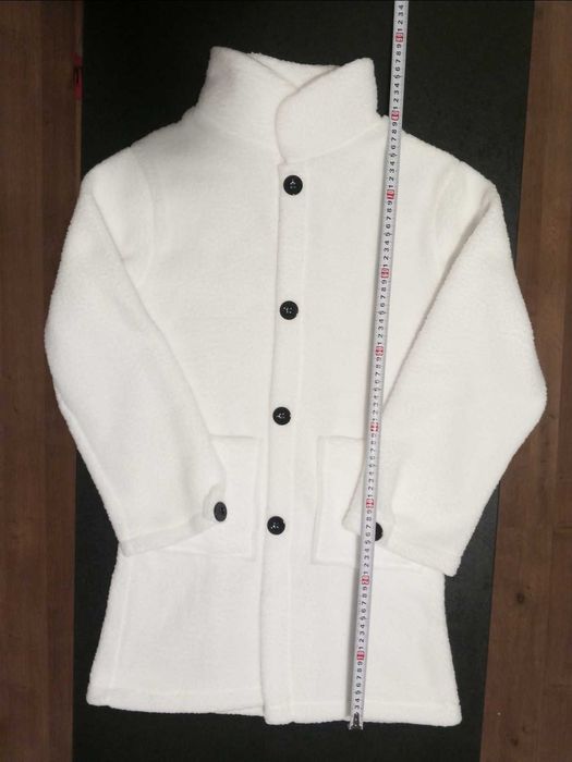 Кардиган  а Ля Франсе, нове ніжно біле легке пальто альпака