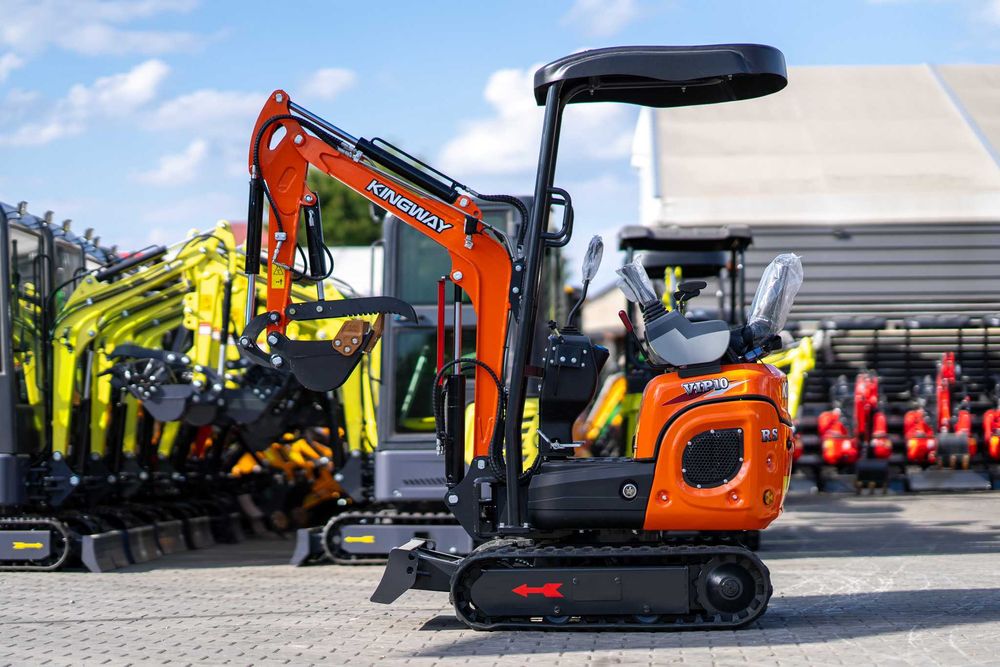 Minikoparka VIP 10 PRO silnik KOOP