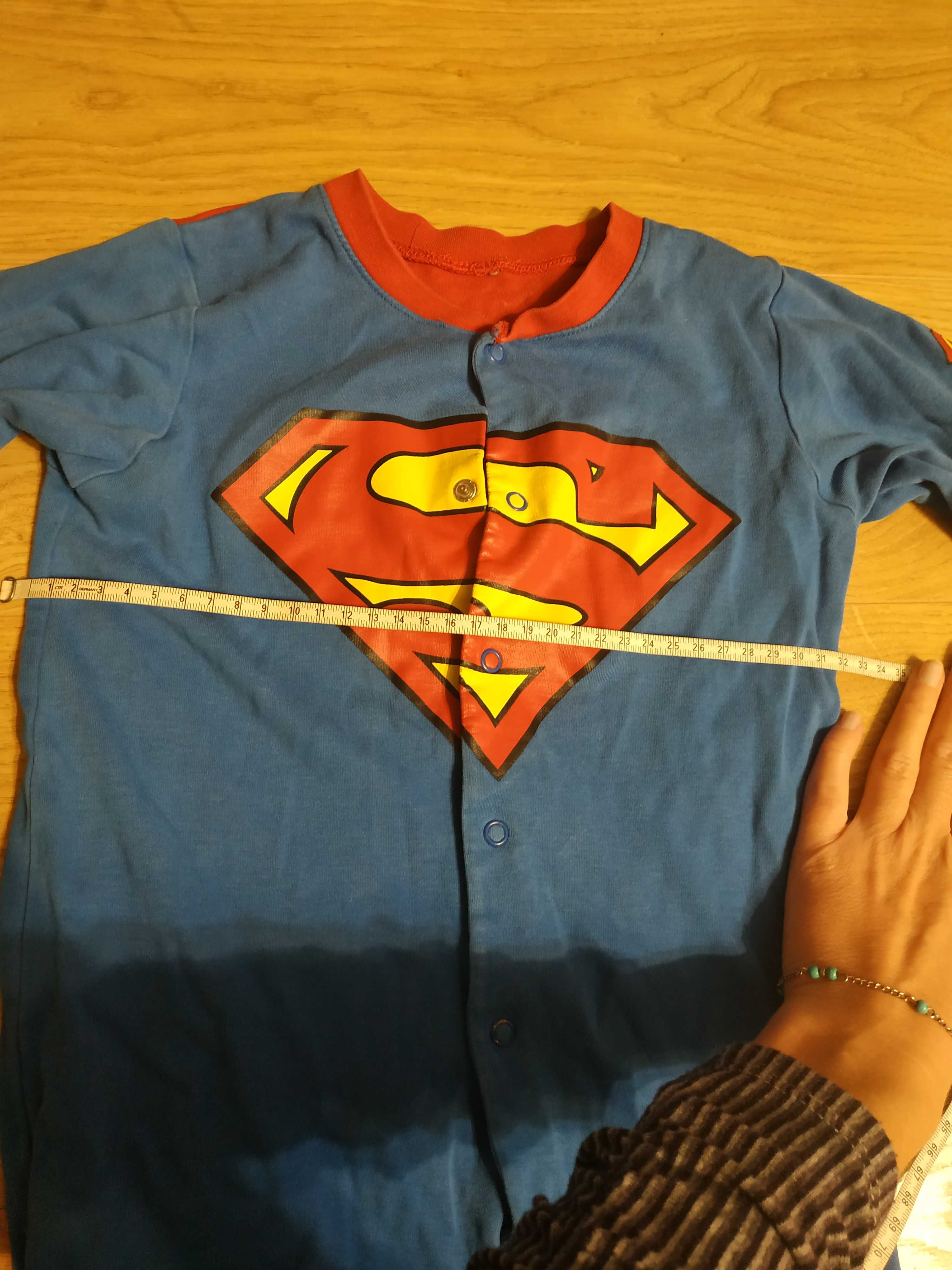 Kombinezon, stroj, przebranie Superman bal party