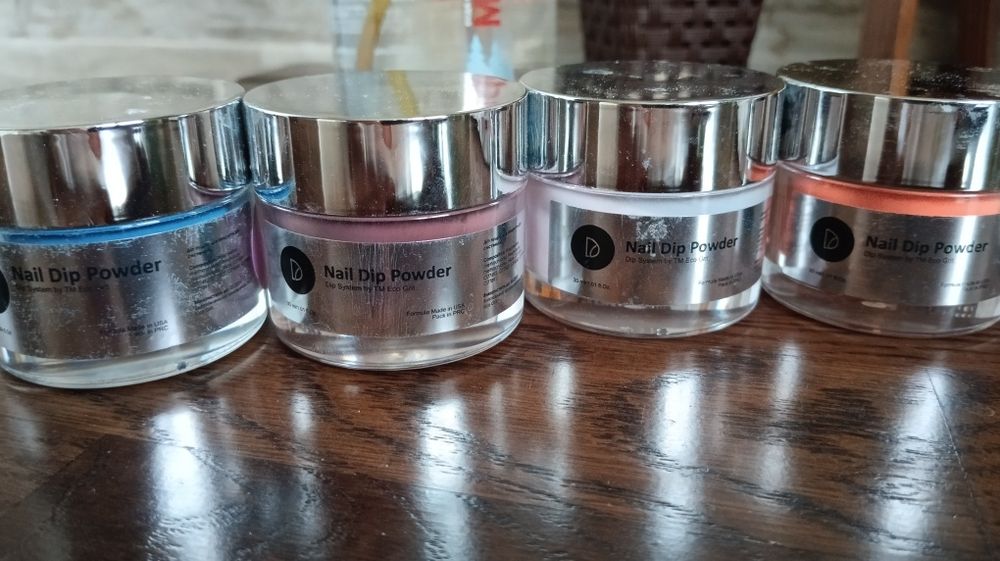 Пудра акриловая для ногтей дип система