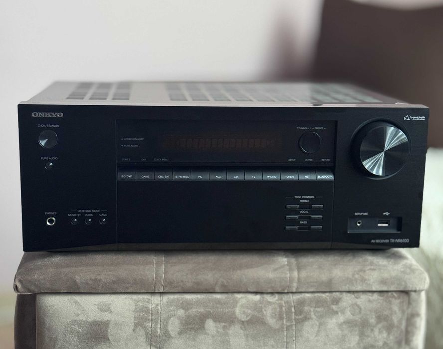 AV-ресивер Onkyo TX-NR6100 (Dolby Atmos, DTS X, Dolby Vision, 8K)