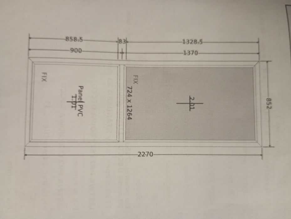Witryna wewnątrz-sklepowa.
