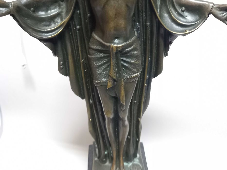 Bogini, brąz, proj. Demeter H. Chiparus, lata 20,30-te