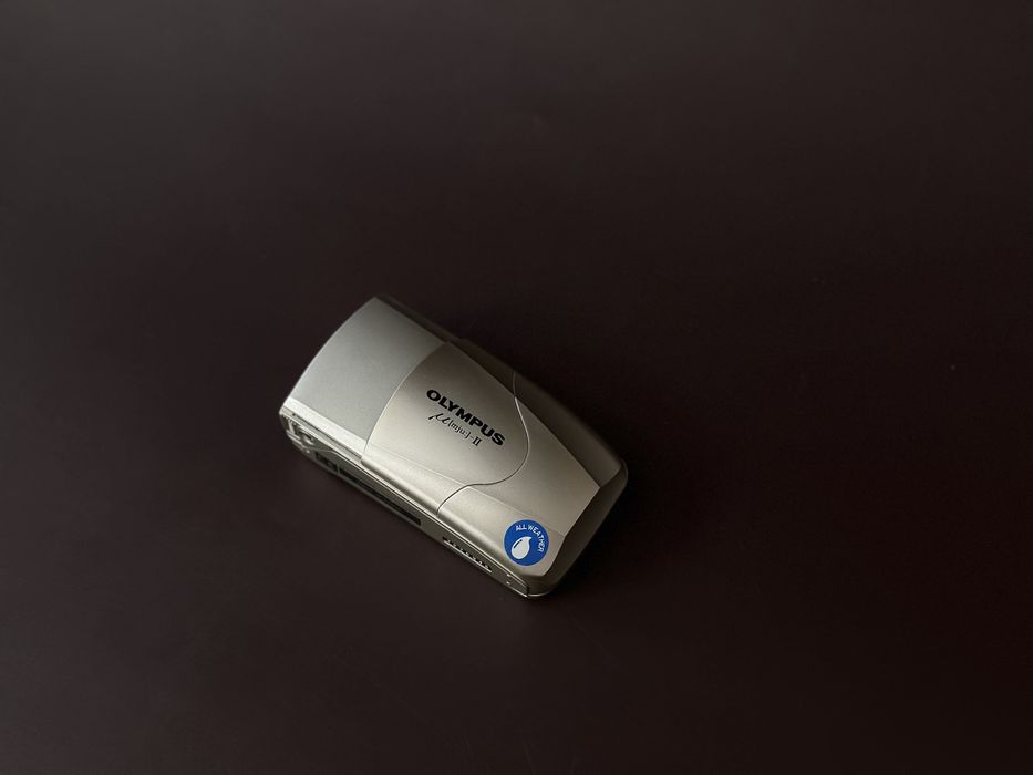Olympus mju ii плівковий фотоапарат мью 2 як новий з коробкою!