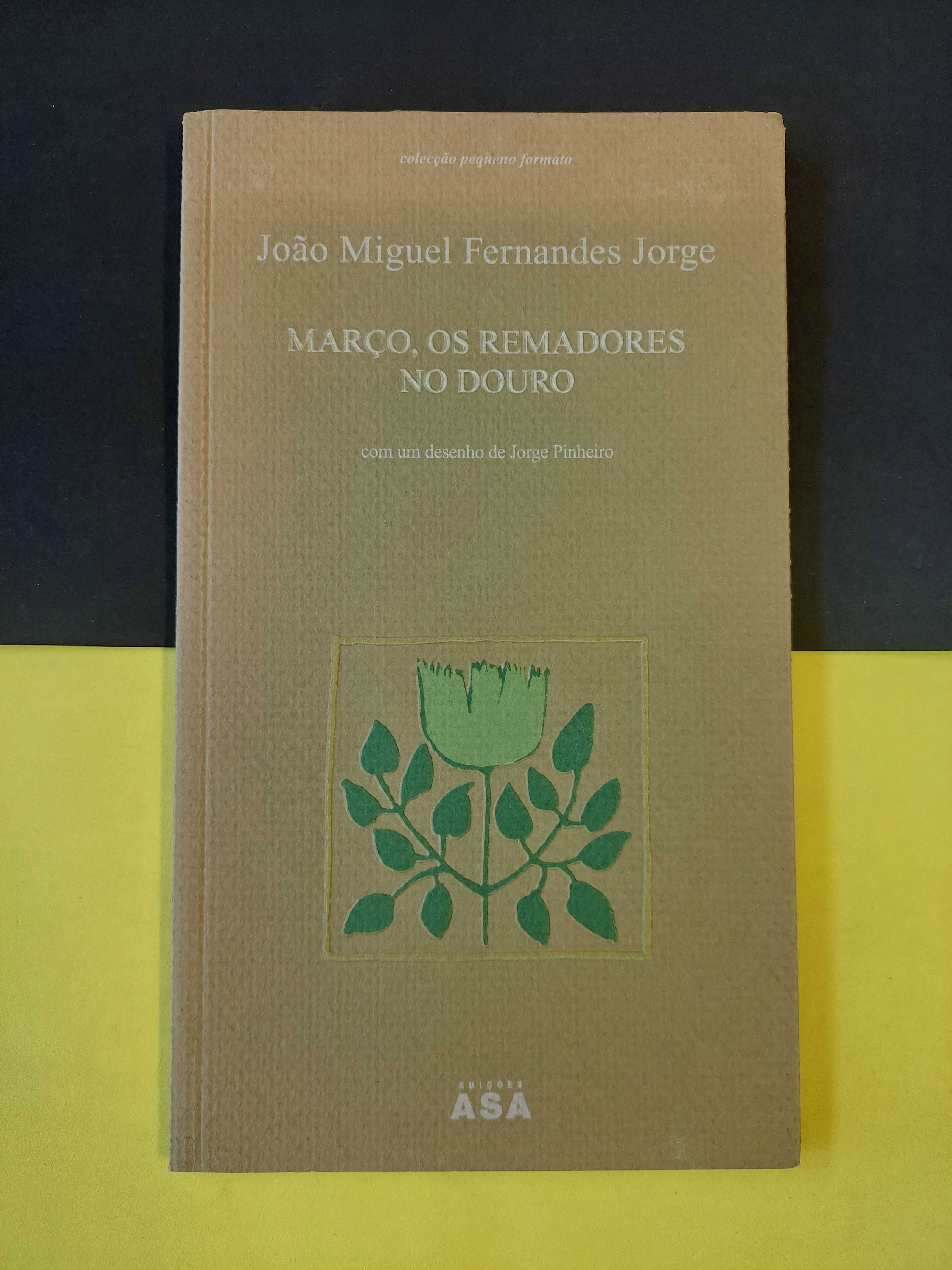 João Miguel Fernandes Jorge - Março, os remadores no Douro