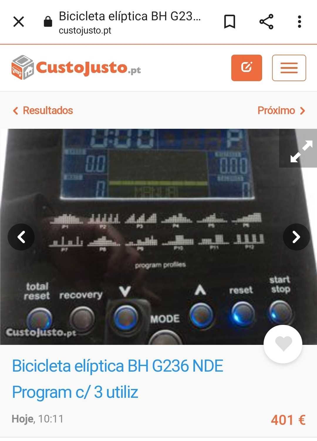 Eliptica BH fitness