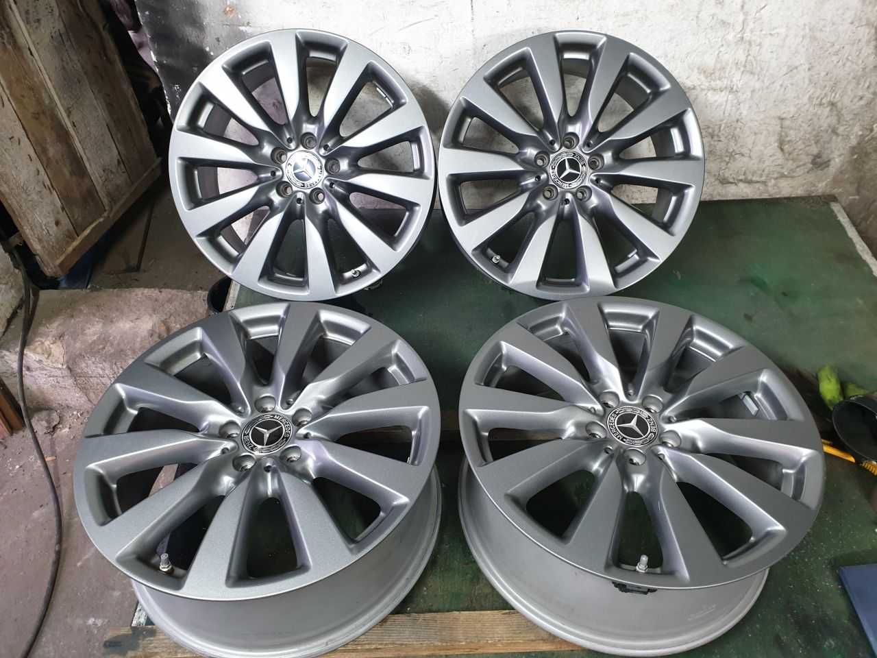 Felgi alu Mercedes R19 5x112 8JX19H2 ET 38 czujniki TPMS Audi VW Skoda
