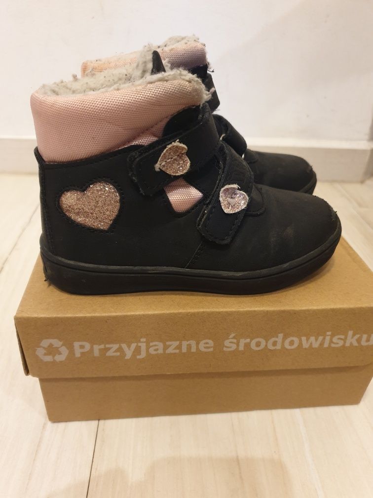 Buty zimowe dziewczęce WOJTYŁKO r. 25