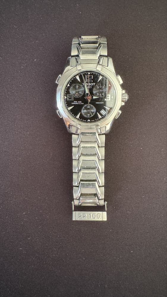 Męski zegarek Tissot PR 100 Chrono Alarm